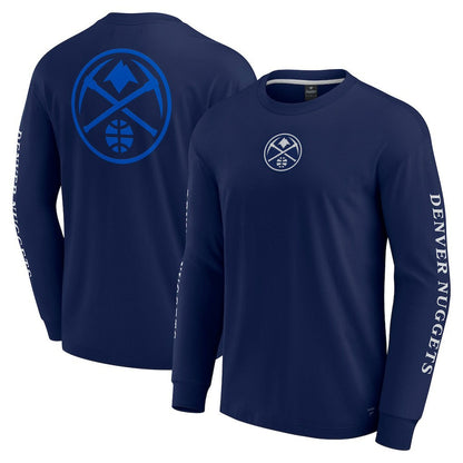 Denver Nuggets Elements Strive Long Sleeve T-Shirt  sale - Navy | Fanatics cheap