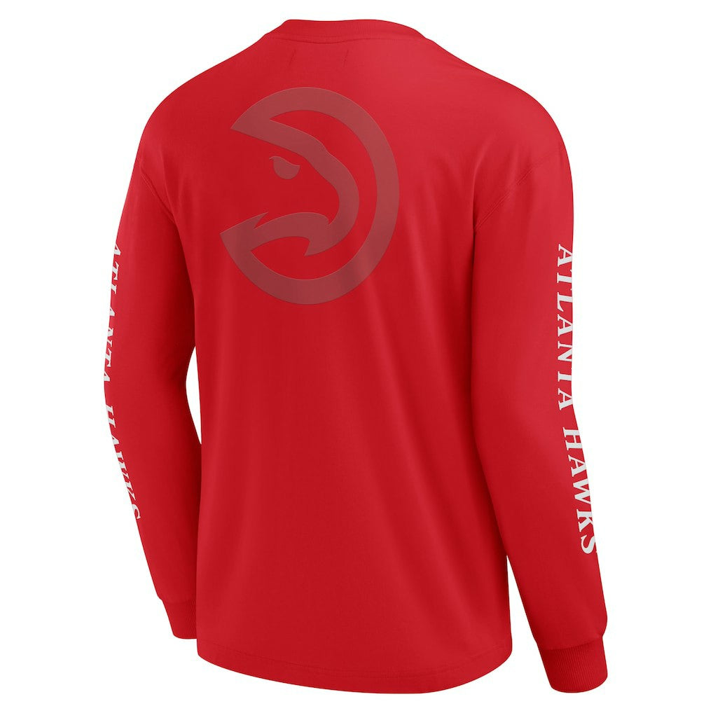 Atlanta Hawks Elements Strive Long Sleeve T-Shirt  - Red | Fanatics for sale