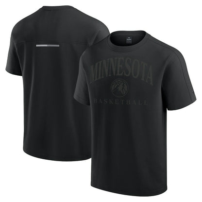 Minnesota Timberwolves Flex Tri-Blend T-Shirt - Black | Fanatics shop
