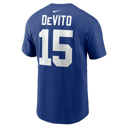 Tommy DeVito New York Giants Name & Number T-Shirt - Royal | Nike online