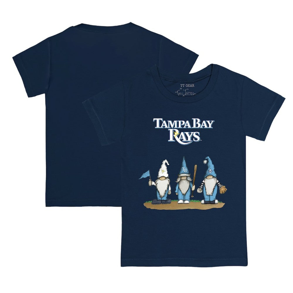 Tampa Bay Rays Tiny Turnip Youth Gnomes T-Shirt - Navy