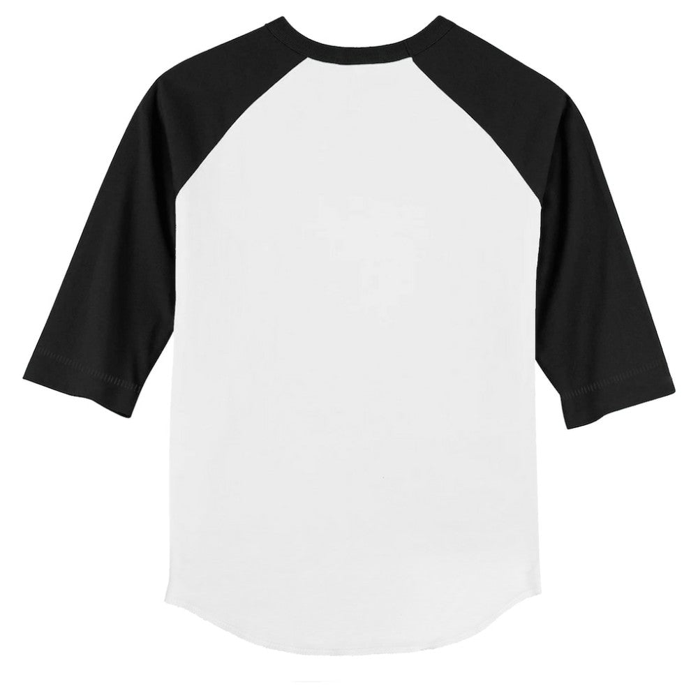 San Francisco Giants Tiny Turnip Youth Mermaid 3/4-Sleeve Raglan T-Shirt - White/Black