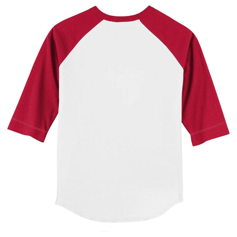St. Louis Cardinals Tiny Turnip Youth Monster Truck 3/4-Sleeve Raglan T-Shirt - White/Red