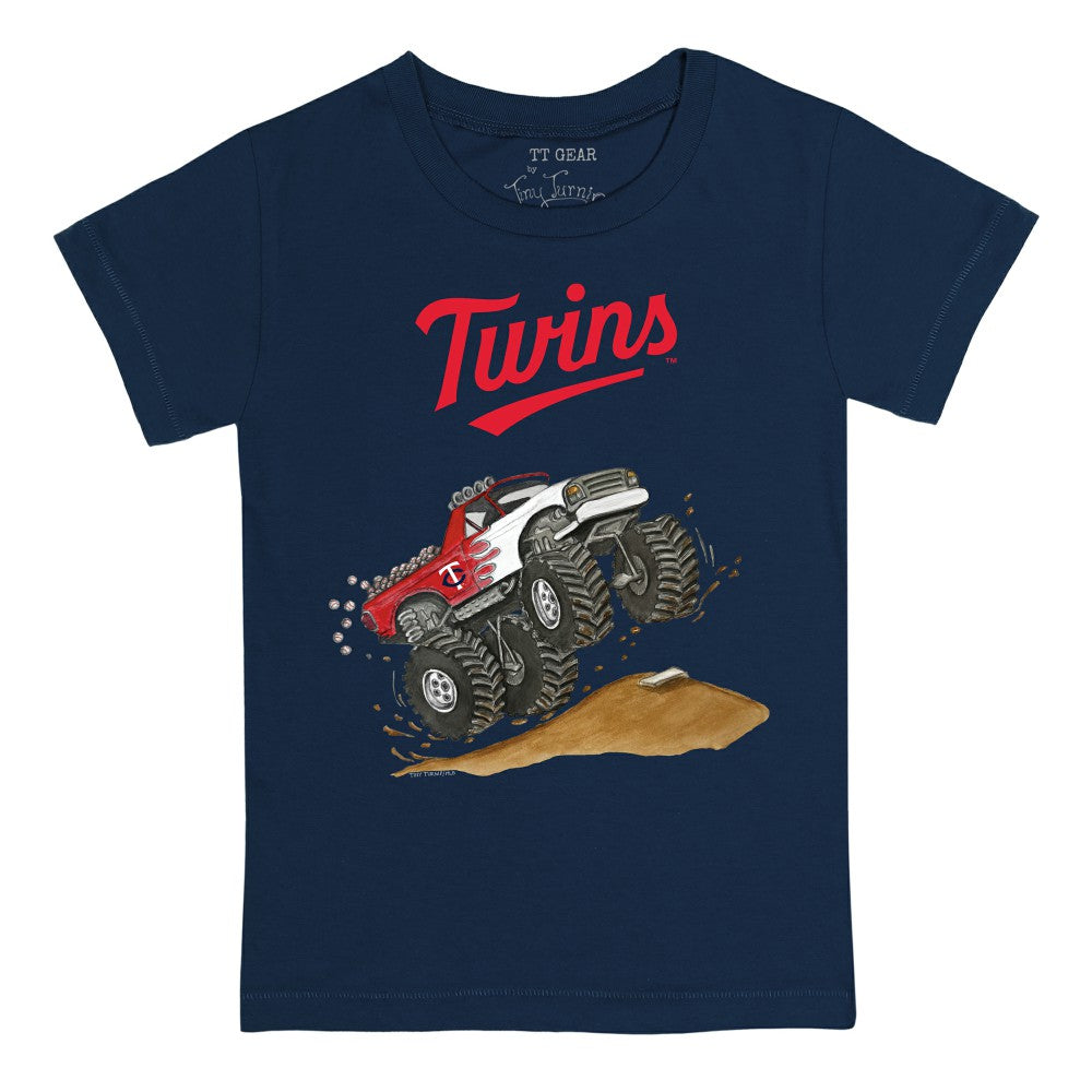 Minnesota Twins Tiny Turnip Youth Monster Truck T-Shirt - Navy