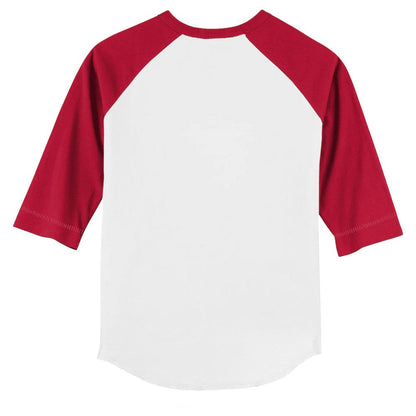 St. Louis Cardinals Tiny Turnip Youth Tattoo Rose 3/4-Sleeve Raglan T-Shirt - White/Red