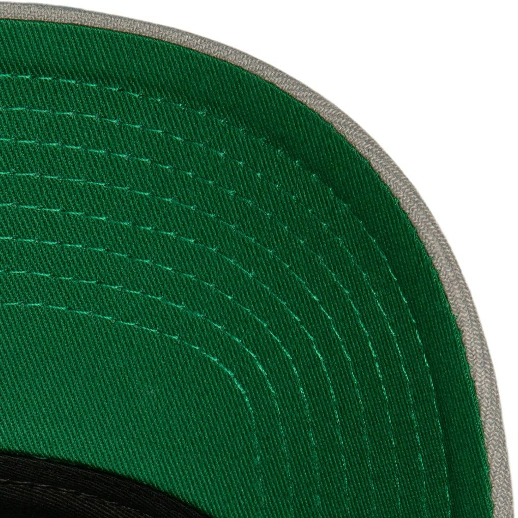 Brooklyn Nets Soul XL Logo Pro Crown Snapback Hat - Black/Gray | Mitchell & Ness cheap