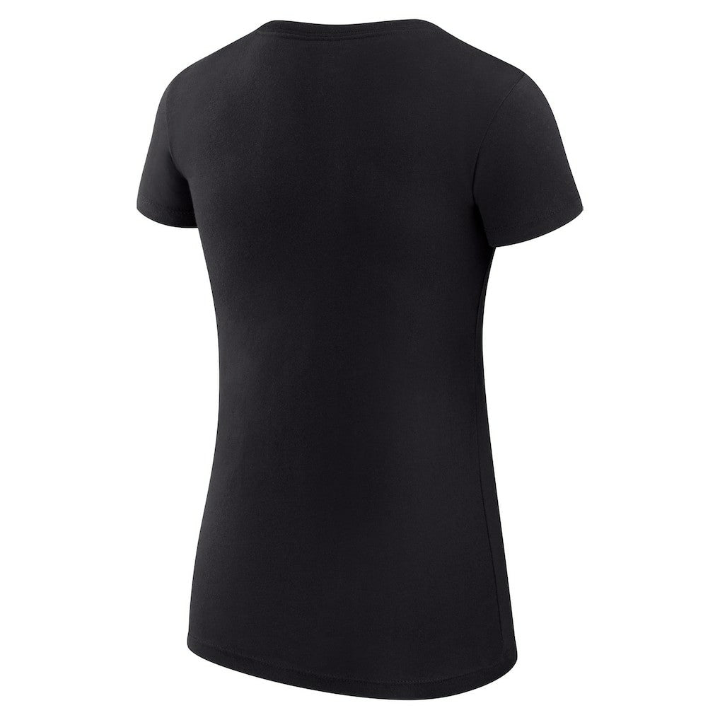 Dallas Mavericks G-III 4Her by Carl Banks Women's Super-Slim Fit Lightweight Large City Logo T-Shirt sale - Black discount