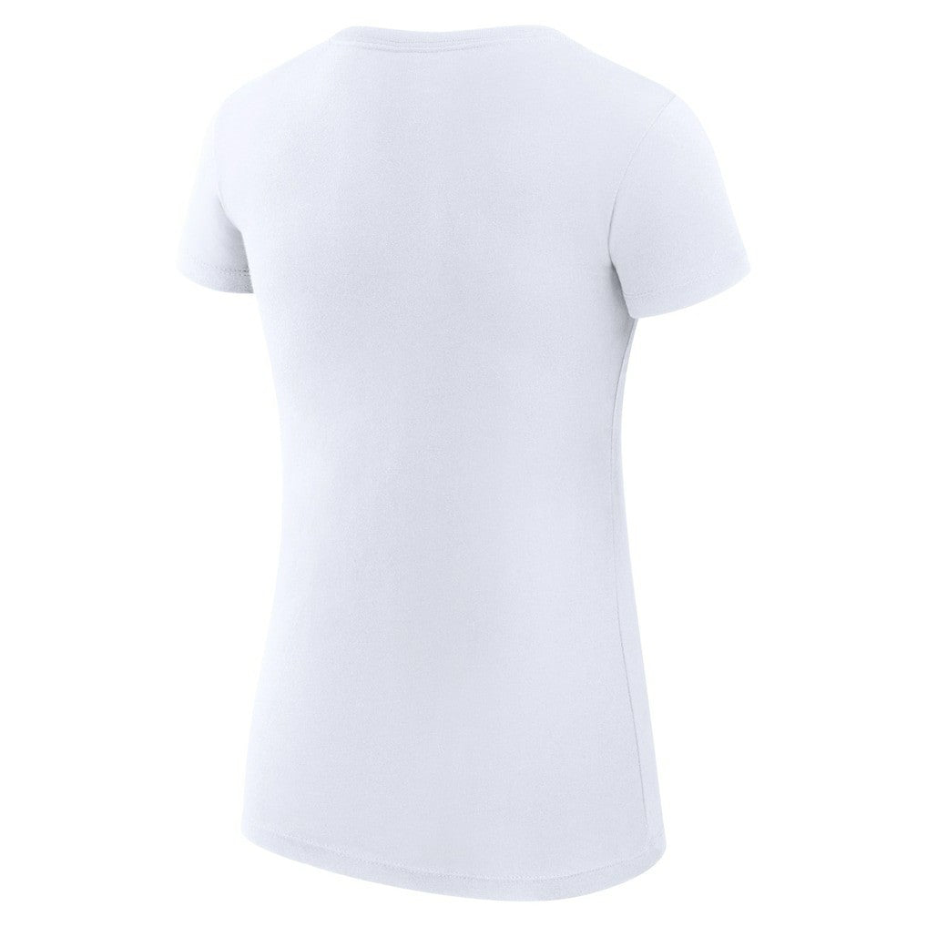 Golden State Warriors G-III 4Her by Carl Banks Women's Super-Slim Fit Lightweight Large City Logo T-Shirt sale - White discount