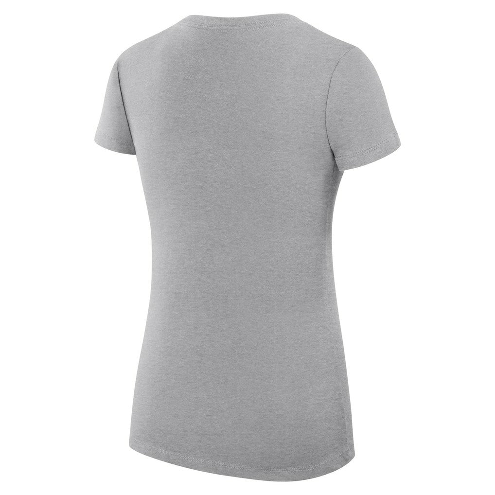 Golden State Warriors G-III 4Her by Carl Banks Women's Super-Slim Fit Lightweight Large City Logo V-Neck T-Shirt sale - Heather Gray shop