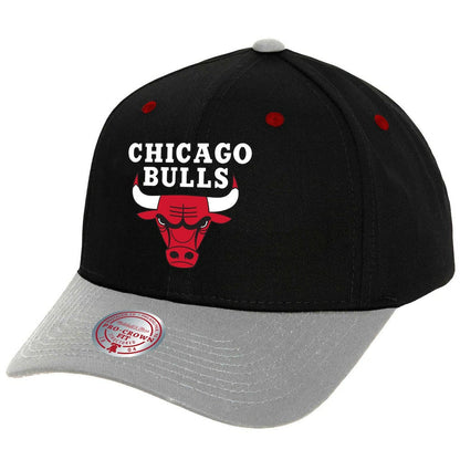 Chicago Bulls Pro Crown Adjustable Hat - Black/Gray | Mitchell & Ness sale