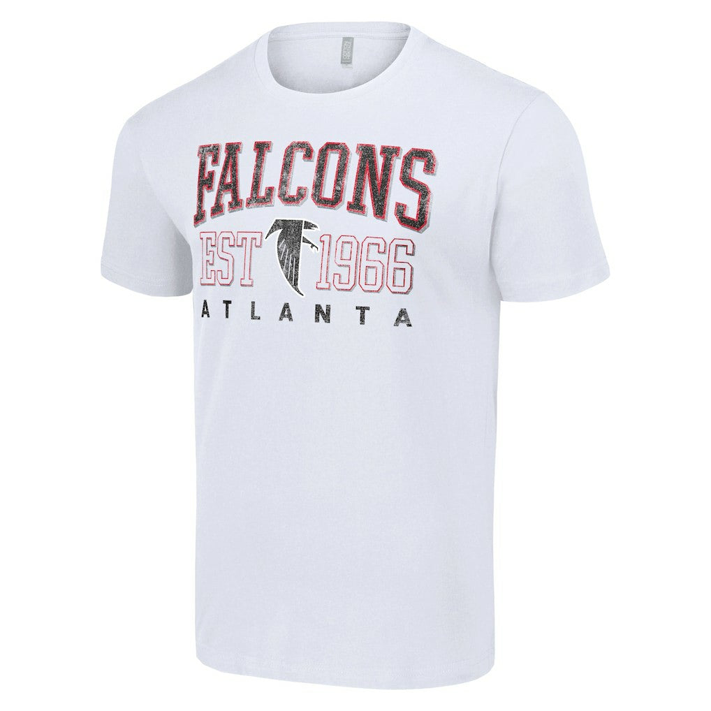 Atlanta Falcons Starter Throwback Logo T-Shirt - White on sale