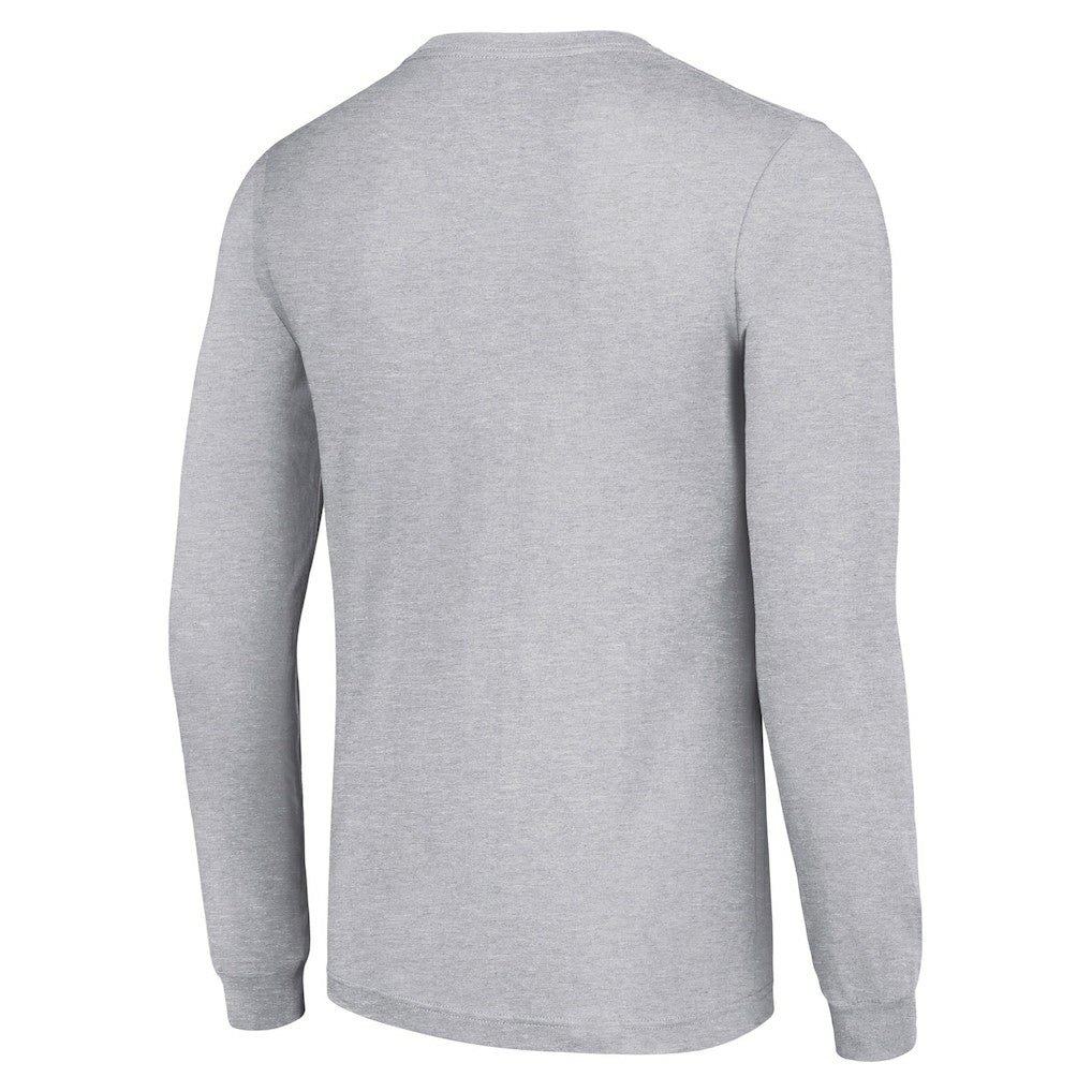 Washington Commanders Starter Throwback Logo Long Sleeve T-Shirt - Heather Gray on sale