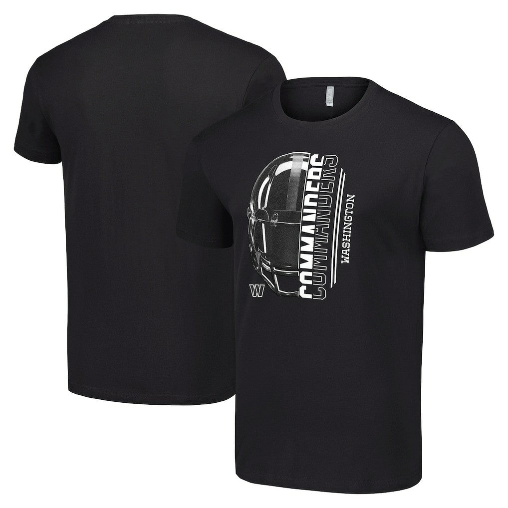 Washington Commanders Starter Half Helmet Logo T-Shirt - Black outlet