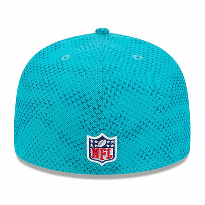 Miami Dolphins New Era 2024 Sideline 59FIFTY Fitted Hat - Aqua outlet