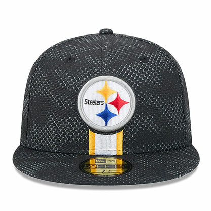 Pittsburgh Steelers New Era 2024 Sideline 59FIFTY Fitted Hat - Black cheap