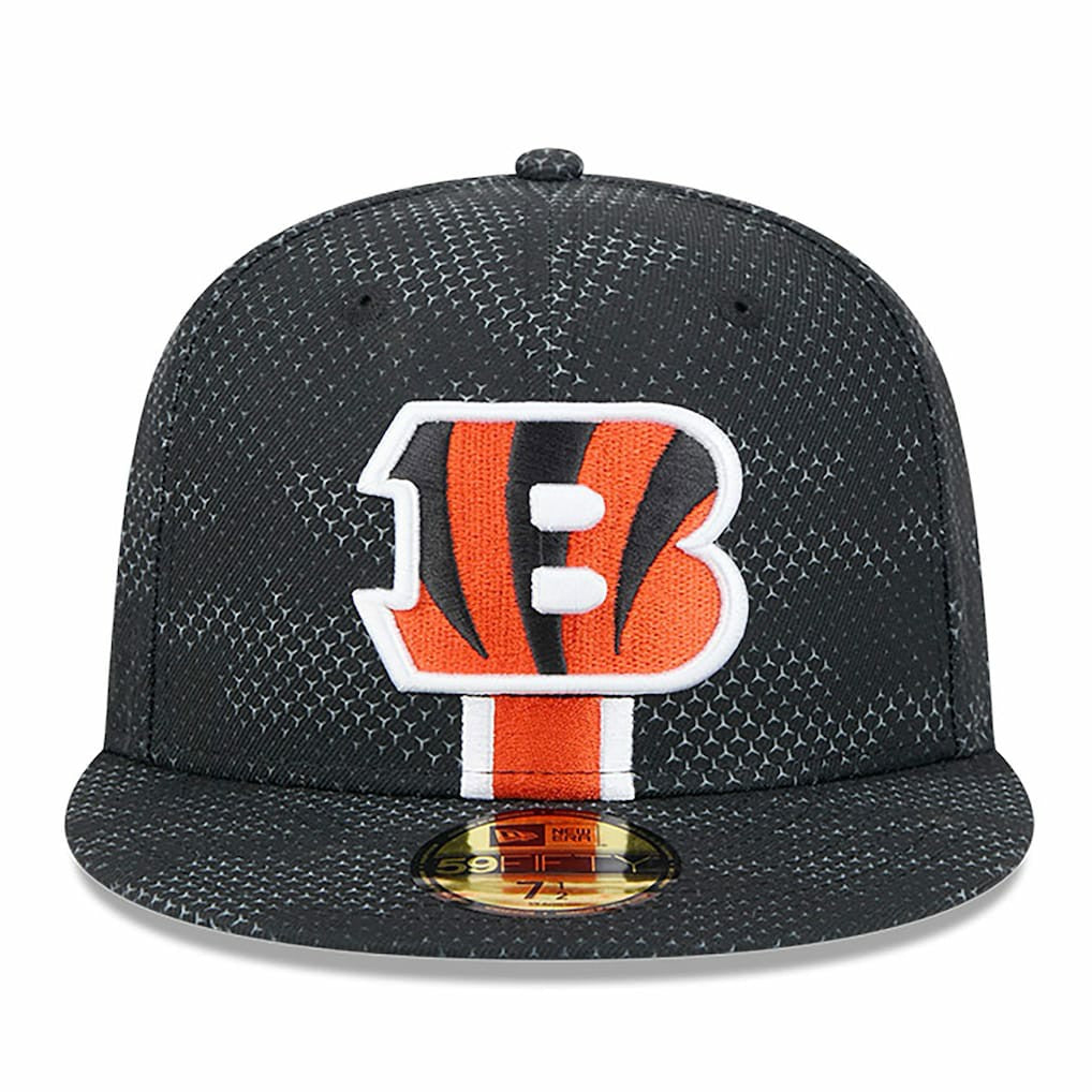 Cincinnati Bengals New Era 2024 Sideline 59FIFTY Fitted Hat - Black cheap