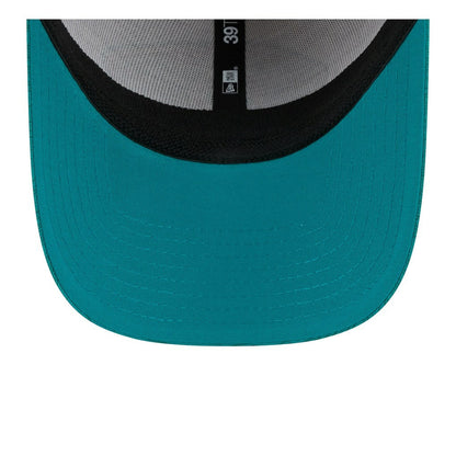 Miami Dolphins New Era 2024 Sideline Historic 39THIRTY Flex Hat - Stone/Aqua discount