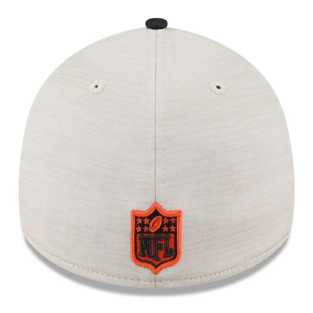 Cincinnati Bengals New Era 2024 Sideline Historic 39THIRTY Flex Hat - Stone/Black for sale
