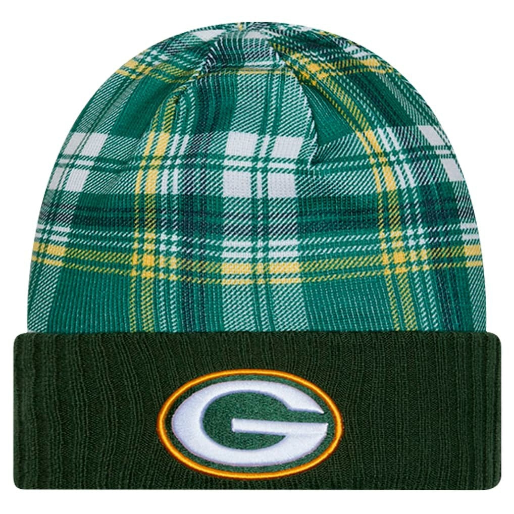 Green Bay Packers New Era Sideline Statement Cuffed Knit Hat - Green sale