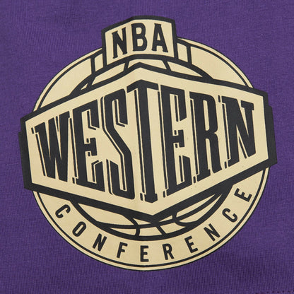 Utah Jazz Hardwood Classics Team OG 2.0 Premium Vintage Logo T-Shirt - Purple | Mitchell & Ness outlet