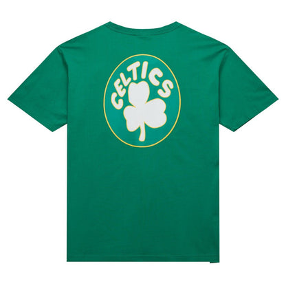 Boston Celtics Hardwood Classics Team OG 2.0 Premium Vintage Logo T-Shirt - Kelly Green | Mitchell & Ness cheap