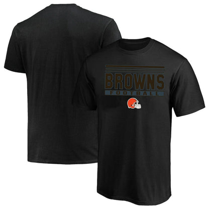Cleveland Browns Big & Tall Pop T-Shirt - Black outlet