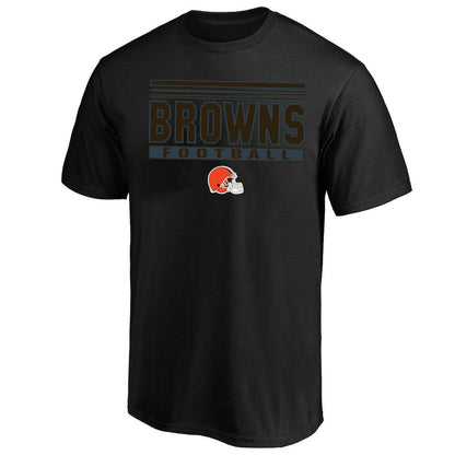 Cleveland Browns Big & Tall Pop T-Shirt - Black outlet