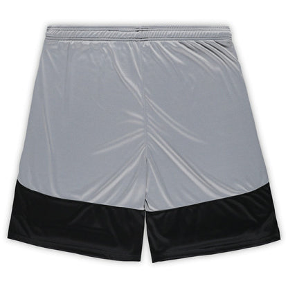 Pittsburgh Steelers Big & Tall Team Logo Shorts - Black sale