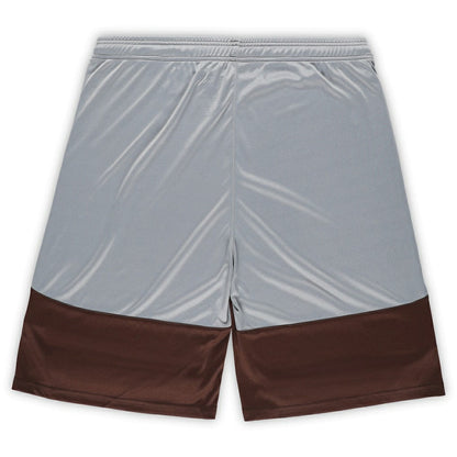 Cleveland Browns Big & Tall Team Logo Shorts - Brown outlet