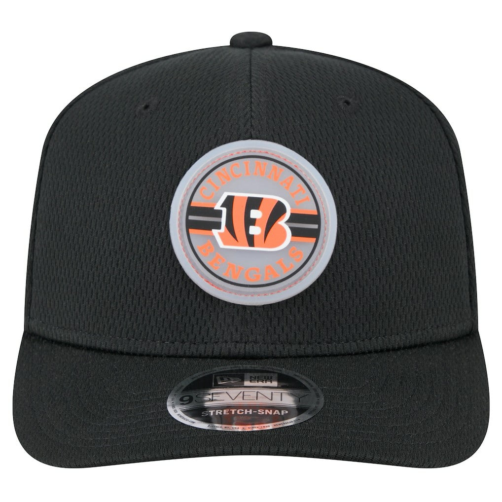 Cincinnati Bengals New Era Adventure Patched 9SEVENTY Stretch-Snap Adjustable Hat - Black online