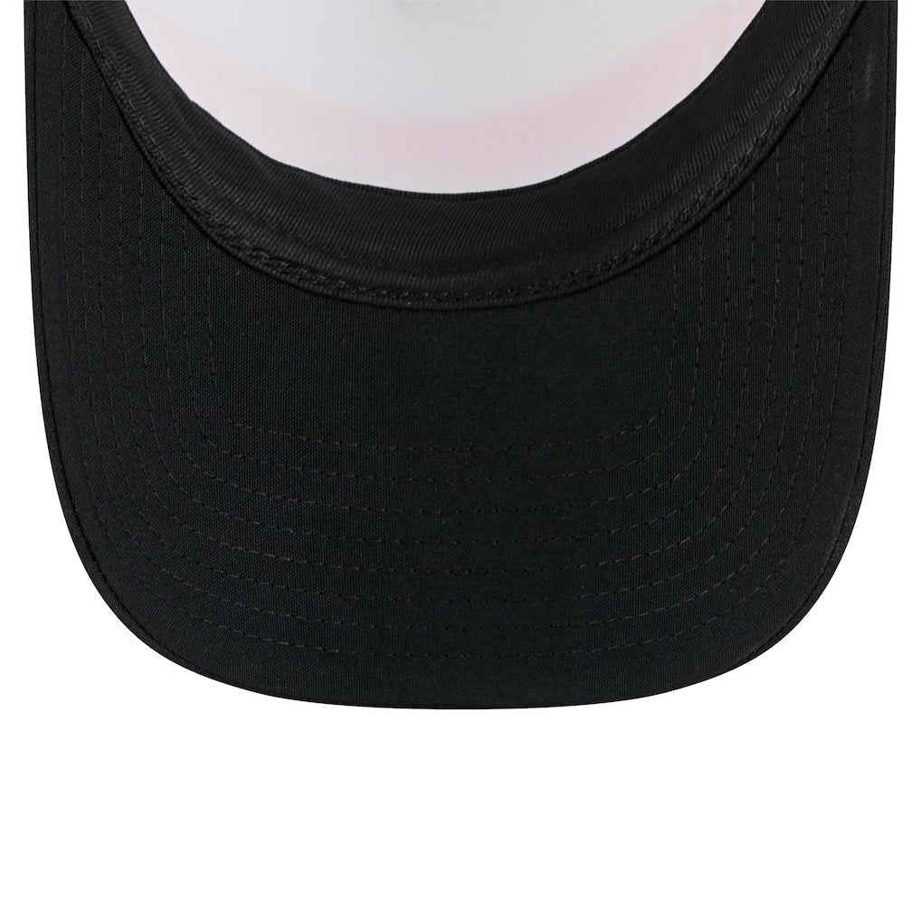 Cincinnati Bengals New Era Sport Night Color Block 9FORTY A-Frame Trucker Adjustable Hat - White/Black on sale