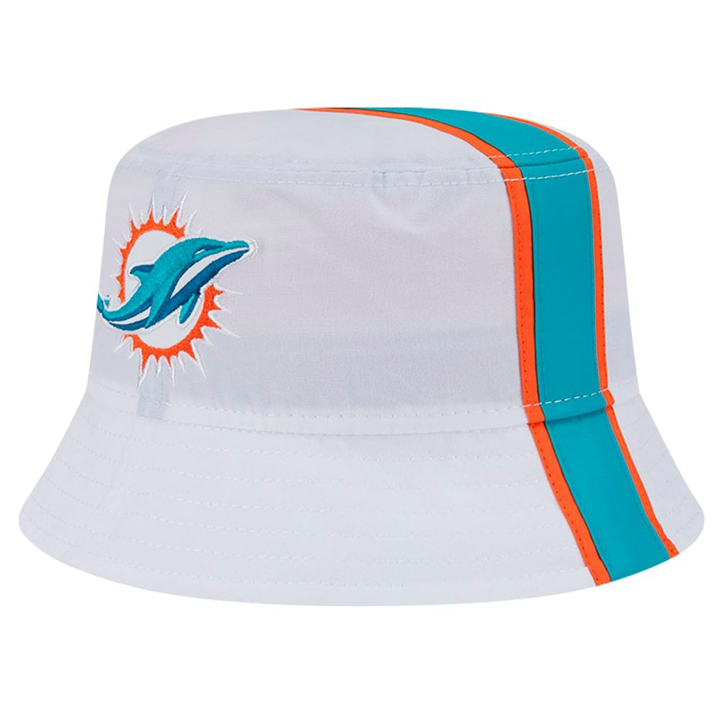 Miami Dolphins New Era Helmet Bucket Hat - White online