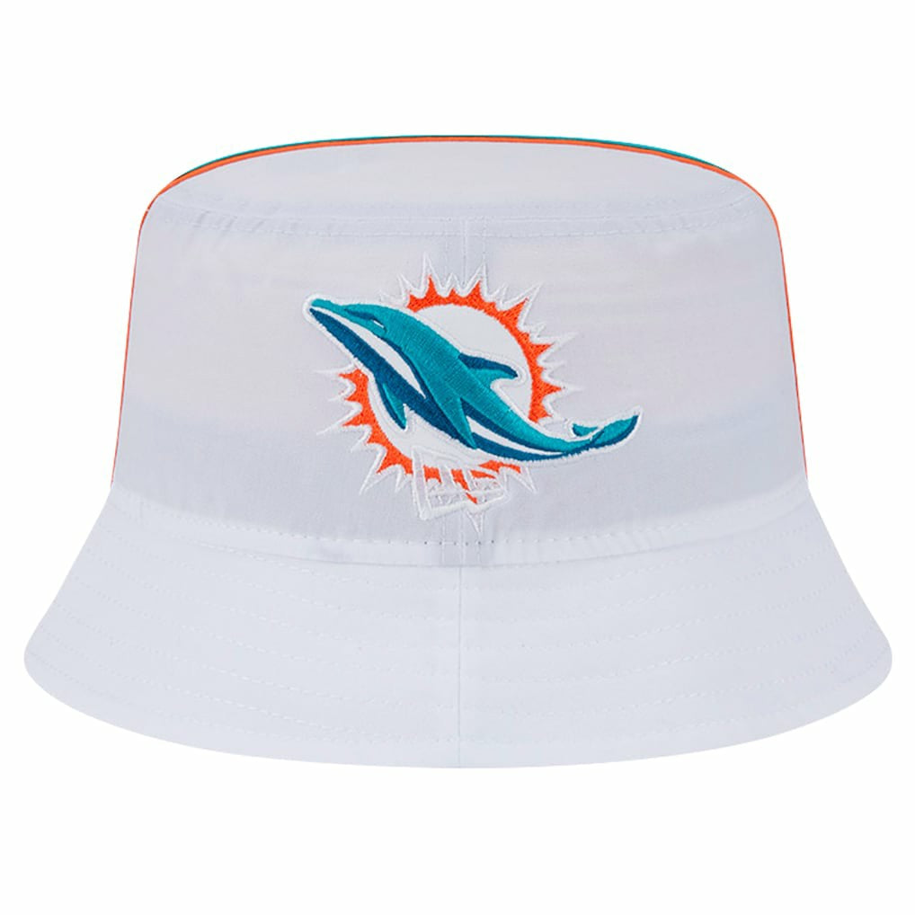 Miami Dolphins New Era Helmet Bucket Hat - White online