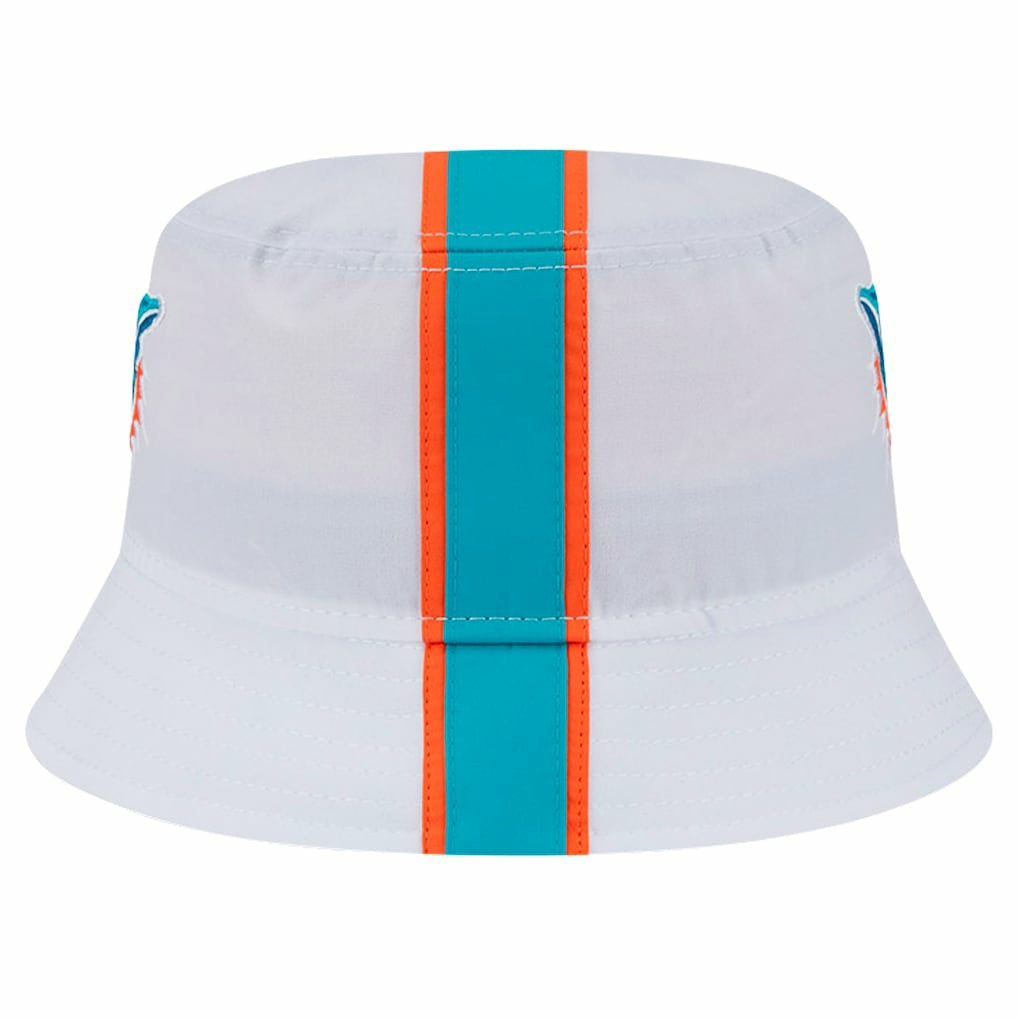 Miami Dolphins New Era Helmet Bucket Hat - White online