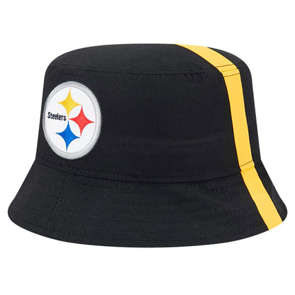 Pittsburgh Steelers New Era Helmet Bucket Hat - Black for sale