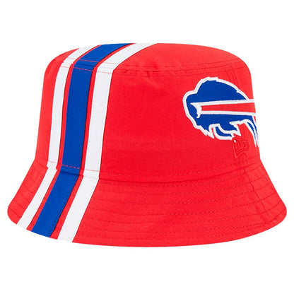 Buffalo Bills New Era Helmet Bucket Hat - Red for sale