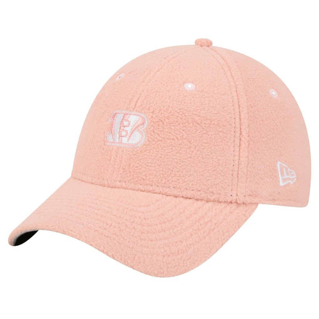 Cincinnati Bengals New Era Women's Cozy Sherpa 9FORTY Adjustable Hat - Light Pink for sale