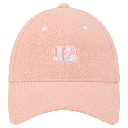 Cincinnati Bengals New Era Women's Cozy Sherpa 9FORTY Adjustable Hat - Light Pink for sale