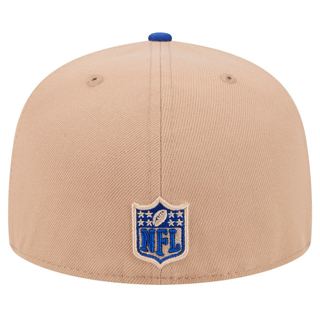 Buffalo Bills New Era Logo Main 59FIFTY Fitted Hat - Tan sale