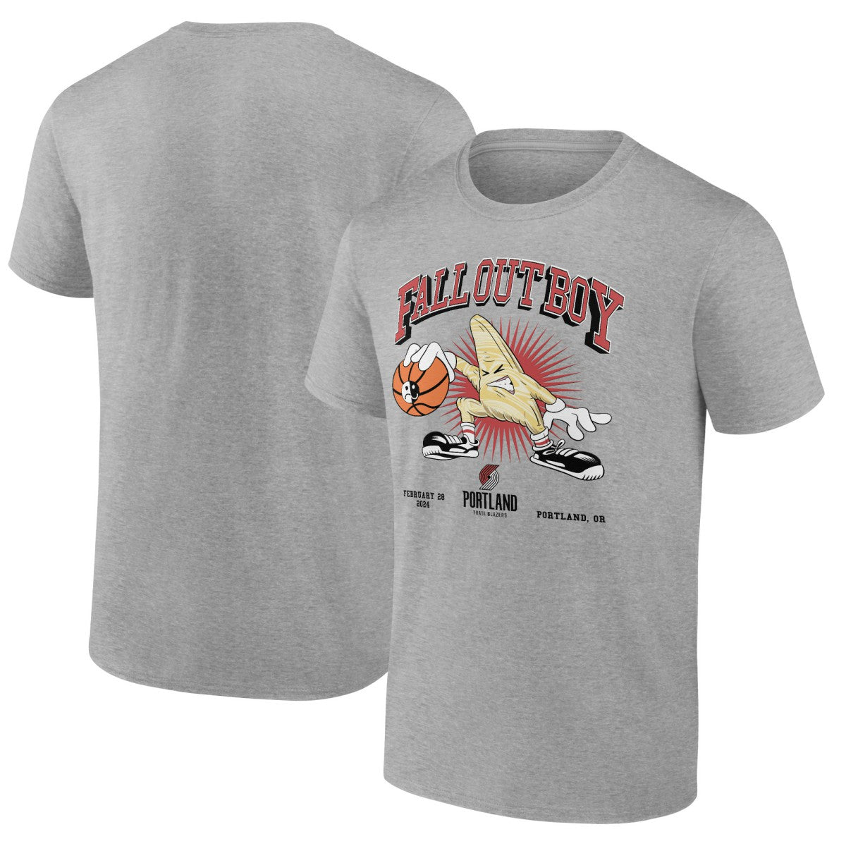 Fall Out Boy x Portland Trail Blazers So Much For (2our) Dust T-Shirt - Gray | Fanatics online