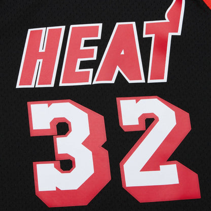 Harold Miner Miami Heat 1992/93 Hardwood Classics Swingman Throwback Jersey - Black | Mitchell & Ness for sale