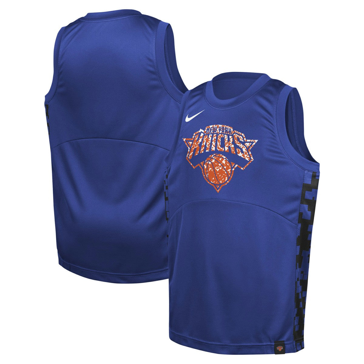 New York Knicks Youth Courtside Starting Five Team Jersey - Blue | Nike online