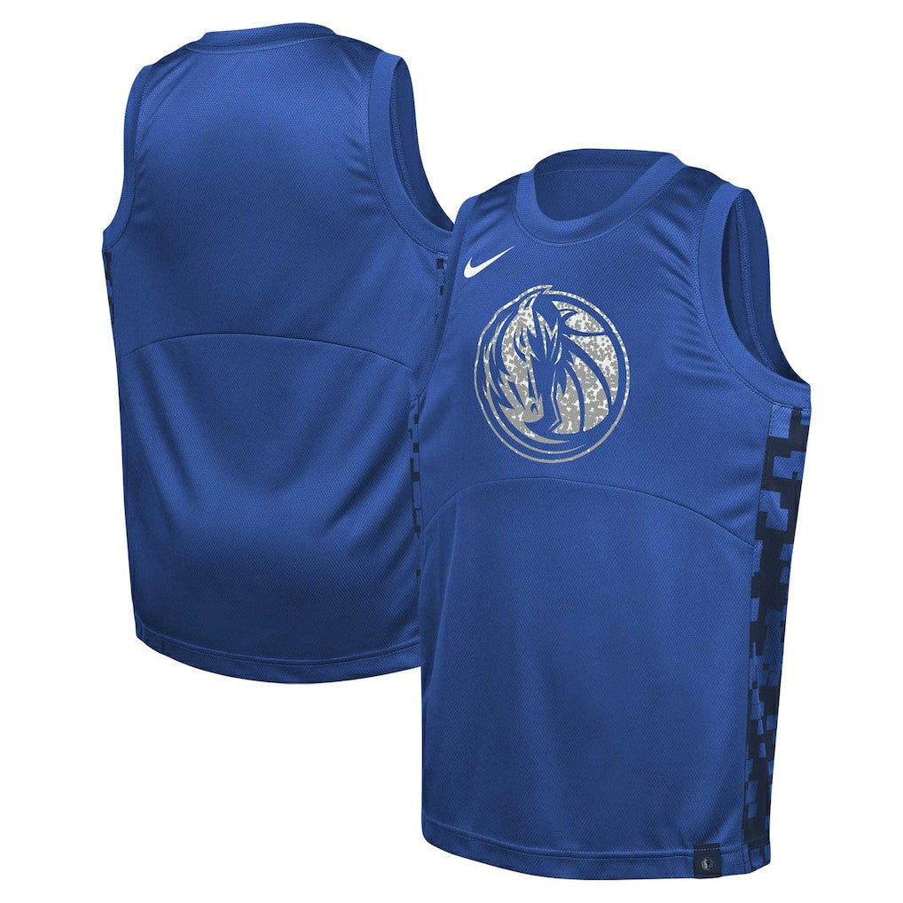 Dallas Mavericks Youth Courtside Starting Five Team Jersey sale - Blue | Nike shop
