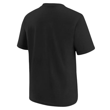 Brooklyn Nets Youth Swoosh T-Shirt - Black | Nike cheap