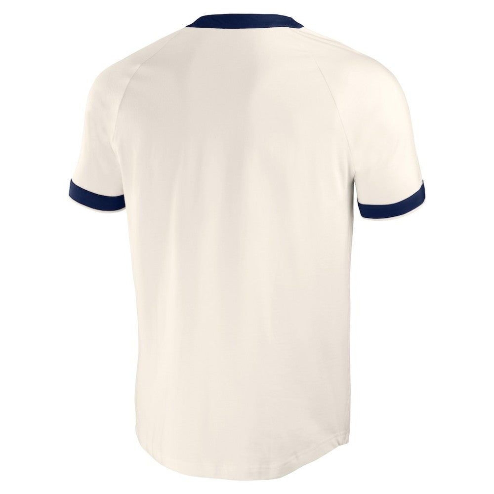 Tampa Bay Rays Darius Rucker Collection Henley Raglan T-Shirt - White
