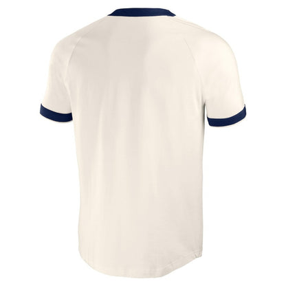 Tampa Bay Rays Darius Rucker Collection Henley Raglan T-Shirt - White