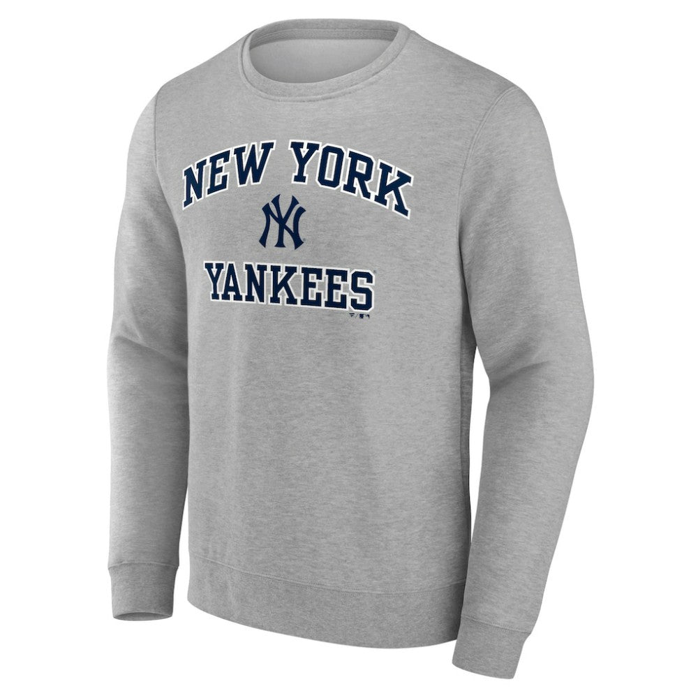 New York Yankees Heart & Soul Pullover Sweatshirt - Gray