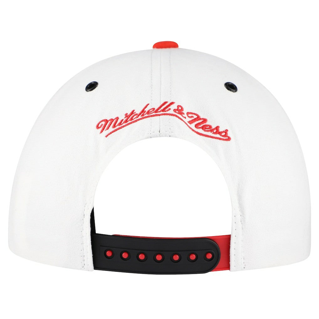 Chicago Bulls Day 4 Snapback Hat - White | Mitchell & Ness sale