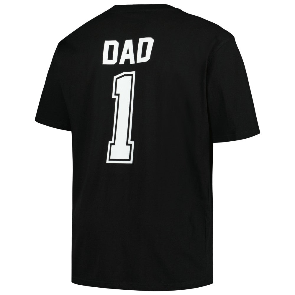 Chicago White Sox Profile Big & Tall #1 Dad T-Shirt - Black