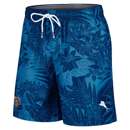 Chicago Bears Santiago Palms Board Shorts - Navy on sale